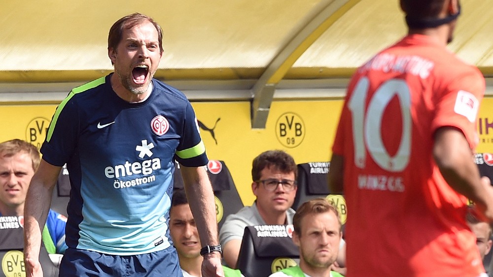 Tuchel at Mainz (©AFP)
